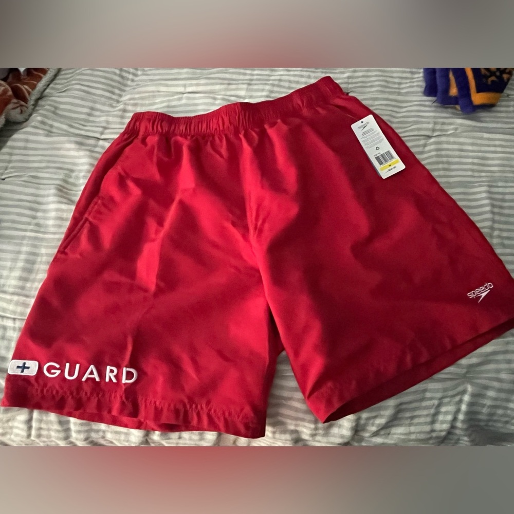 Mens size medium speedo lifeguarding suit